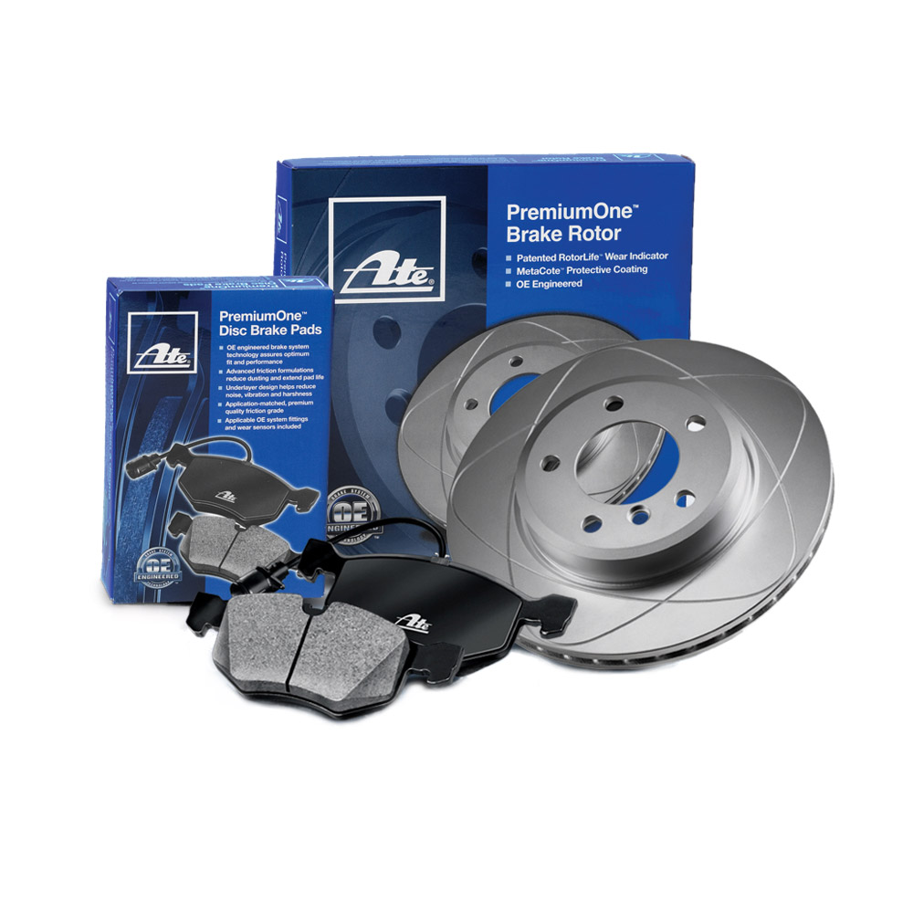 Disques et plaquettes de freins ATE