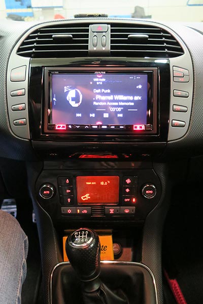 Station multimédia Fiat Bravo